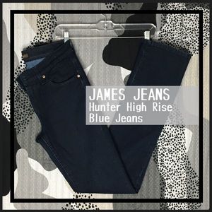JAMES JEANS • Hunter High Rise Blue Jeans